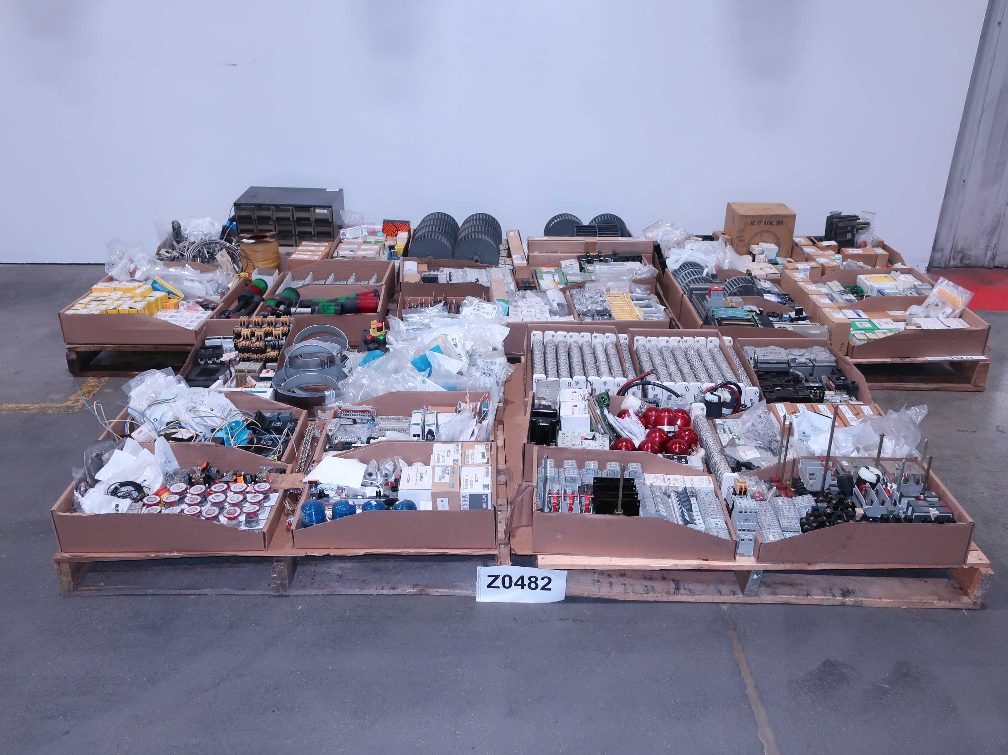 5 PALLETS OF ASSORTED ELECTRICAL