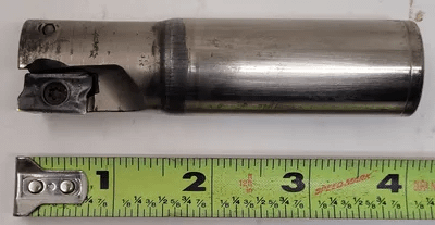 INGERSOLL CHASE MILL, 1.00" CUTTING DIAMETER, 2 FLUTES, 4.0" OAL - MACHINE TOOLING