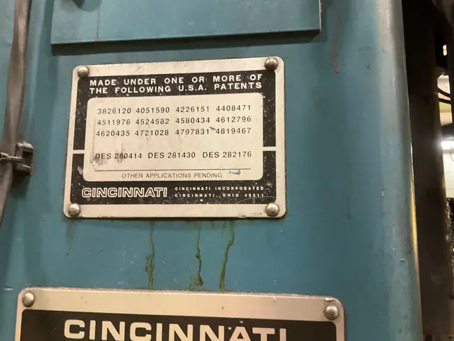 CINCINNATI 220-DCII-6 COMPACTING PRESS - undefined