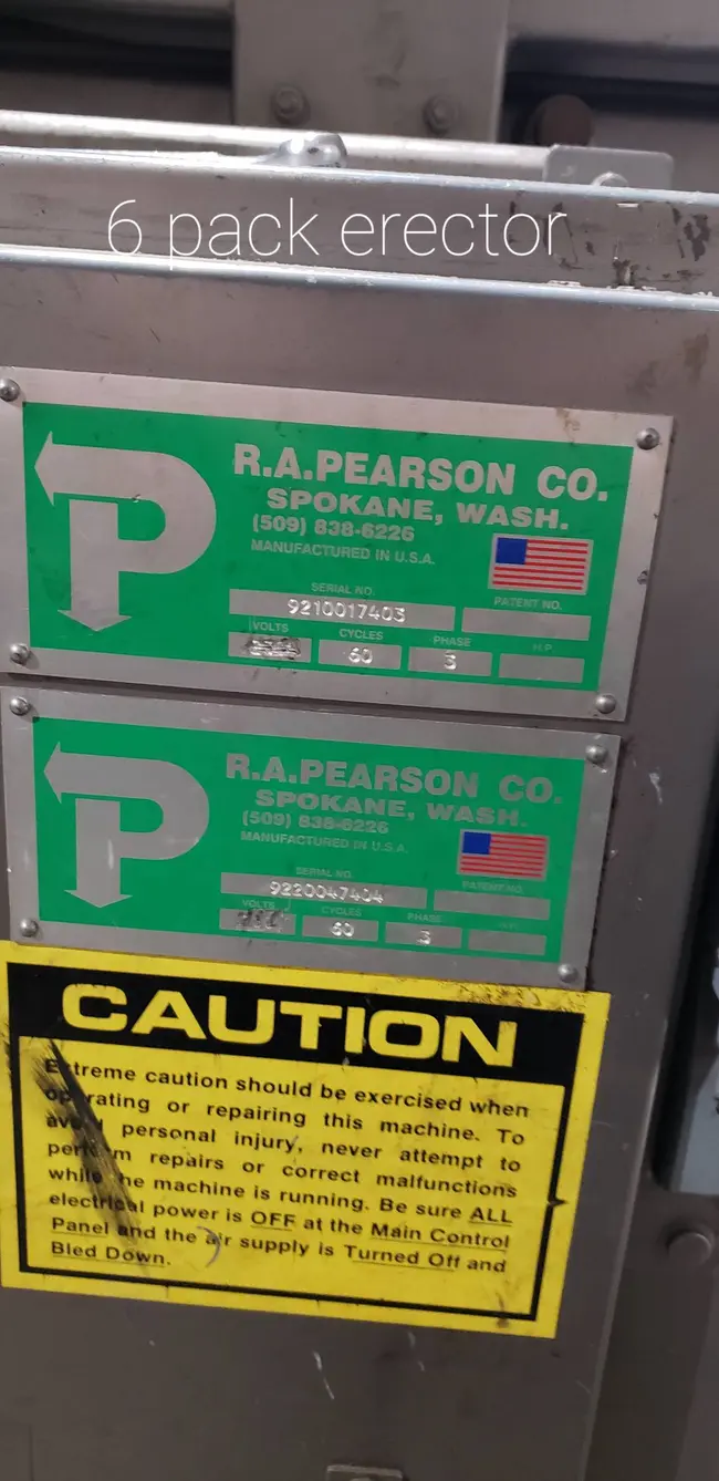 QTY 2: R.A PEARSON BE60 PACK ERECTOR - undefined