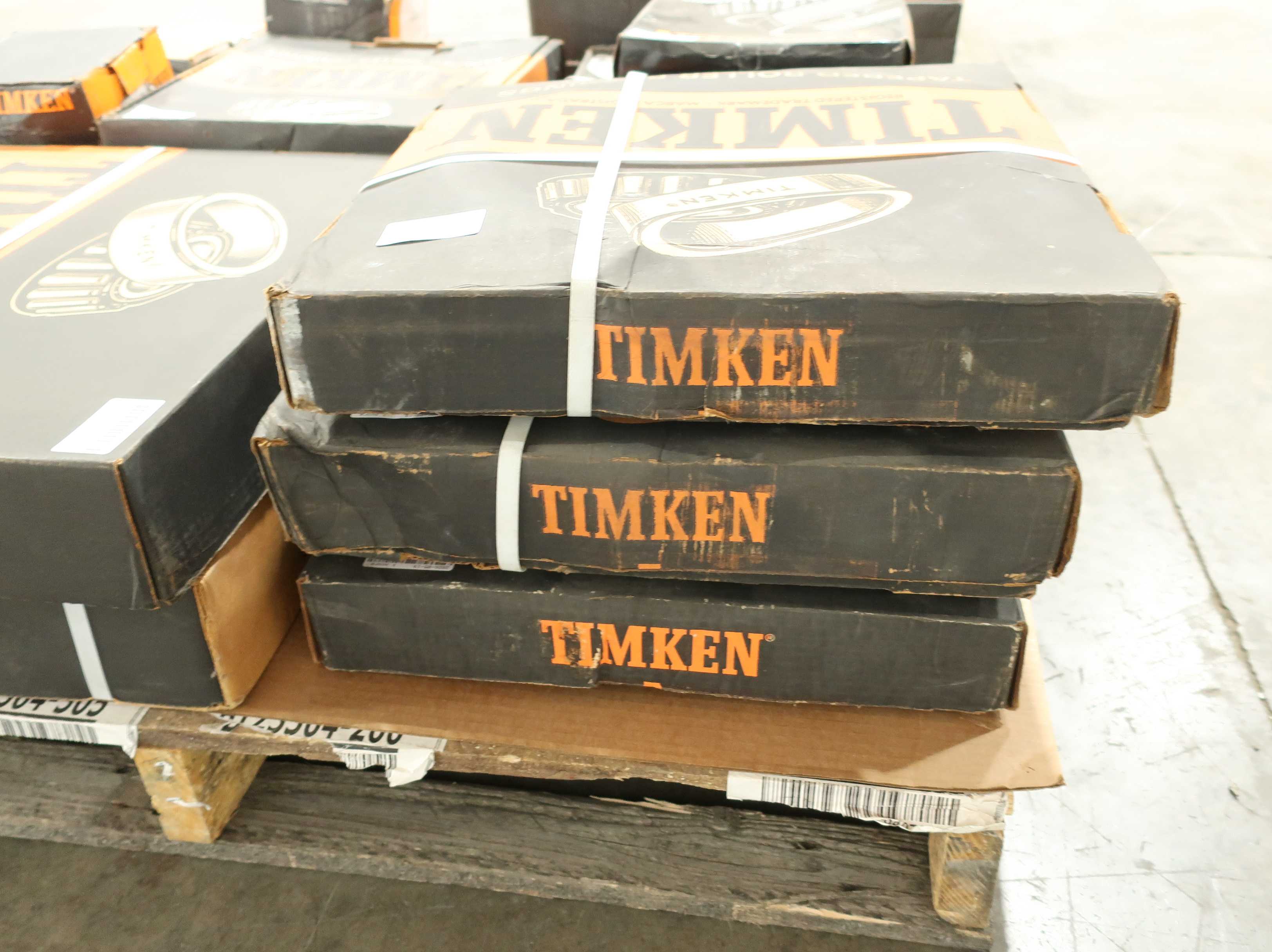 SKU 1773744 - PALLET OF ASSORTED TIMKEN TAPERED ROLLER BEARINGS - BEARINGS