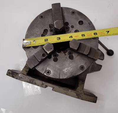 BUCK 6" - 3 JAW CHUCK W/ SUPER SPACER - MACHINE TOOLING