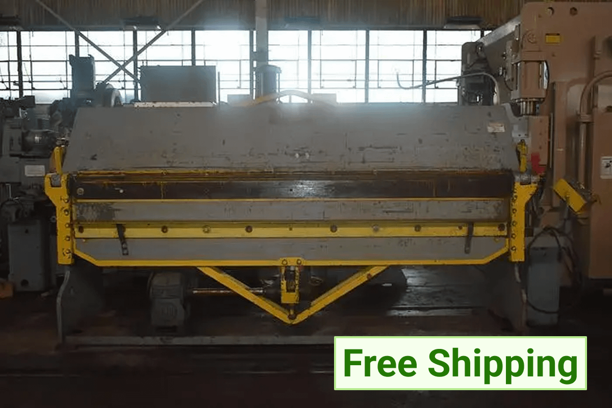 CHICAGO DREIS & KRUMP PB-10135 LEAF BRAKE 10'X10GA 120" BL 5HP 8140LBS - PRESS BRAKES