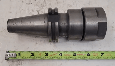 COMMAND CAT 40 TOOL HOLDER – 1IN DIAMETER HOLE, TAPERED SHANK, BODY 2.42IN, OAL 6.5IN - MACHINE TOOLING