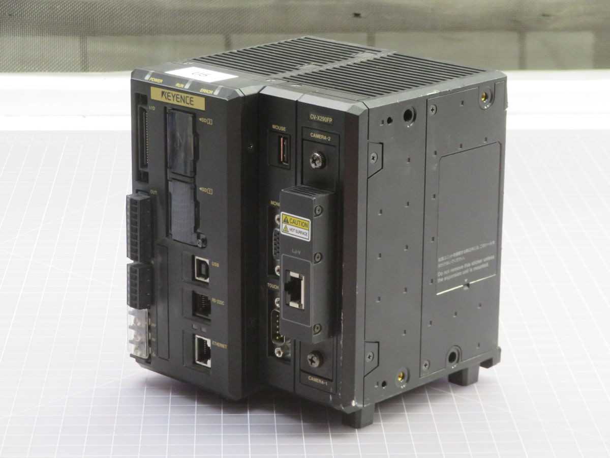 KEYENCE MSIP-REM-KEY-1228A CV-X290FP, MACHINE VISION CONTROLLER, 32 IN, 32 OUT, 24 VDC POWER - AUTOMATION & CONTROLS