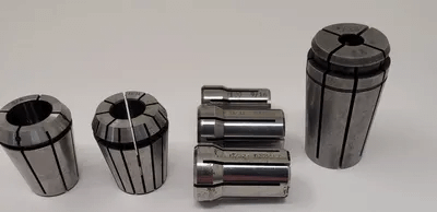 UNBRANDED 6 PIECE COLLET SET - SIZES INCLUDE 13/32, 3/4IN, 9/16, AND ERICKSON 13/32 - MACHINE TOOLING