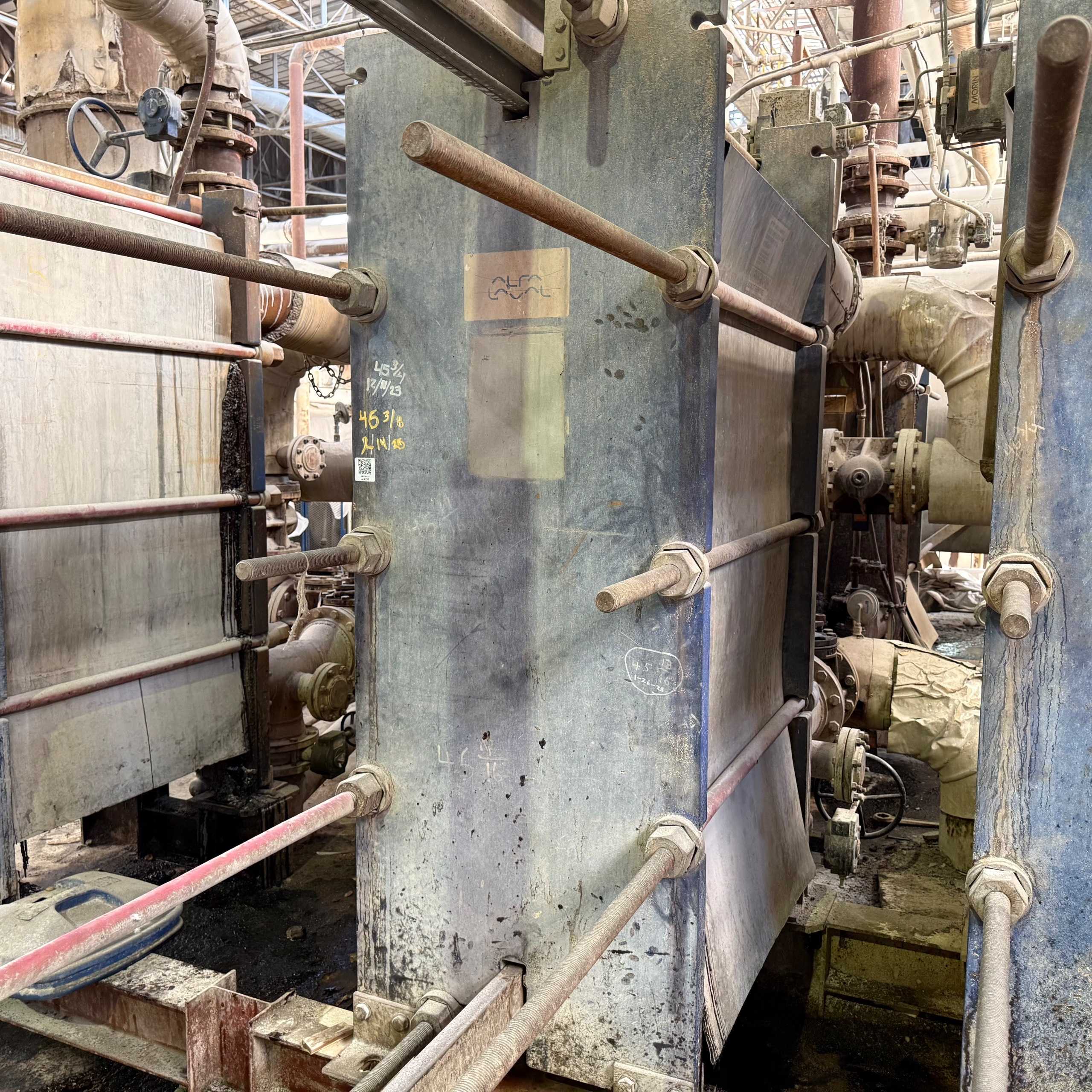 ALFA LAVAL HEAT EXCHANGER - PLATE HEAT EXCHANGER