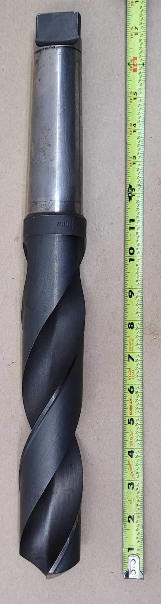 CLE-FORGE 904612 TWIST DRILL, 2" DIA, 5MT TAPER SHANK, 17.5" OAL, 10" FLUTE, 2 FLUTES - MACHINE TOOLING