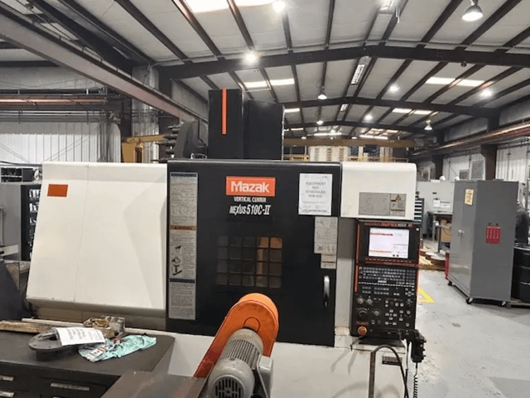 2011 MAZAK NEXUS 510C-II 4-AXIS VMC, CAT 40/12000 RPM, X41.3 Y20 Z20 - VERTICAL MACHINING CENTERS