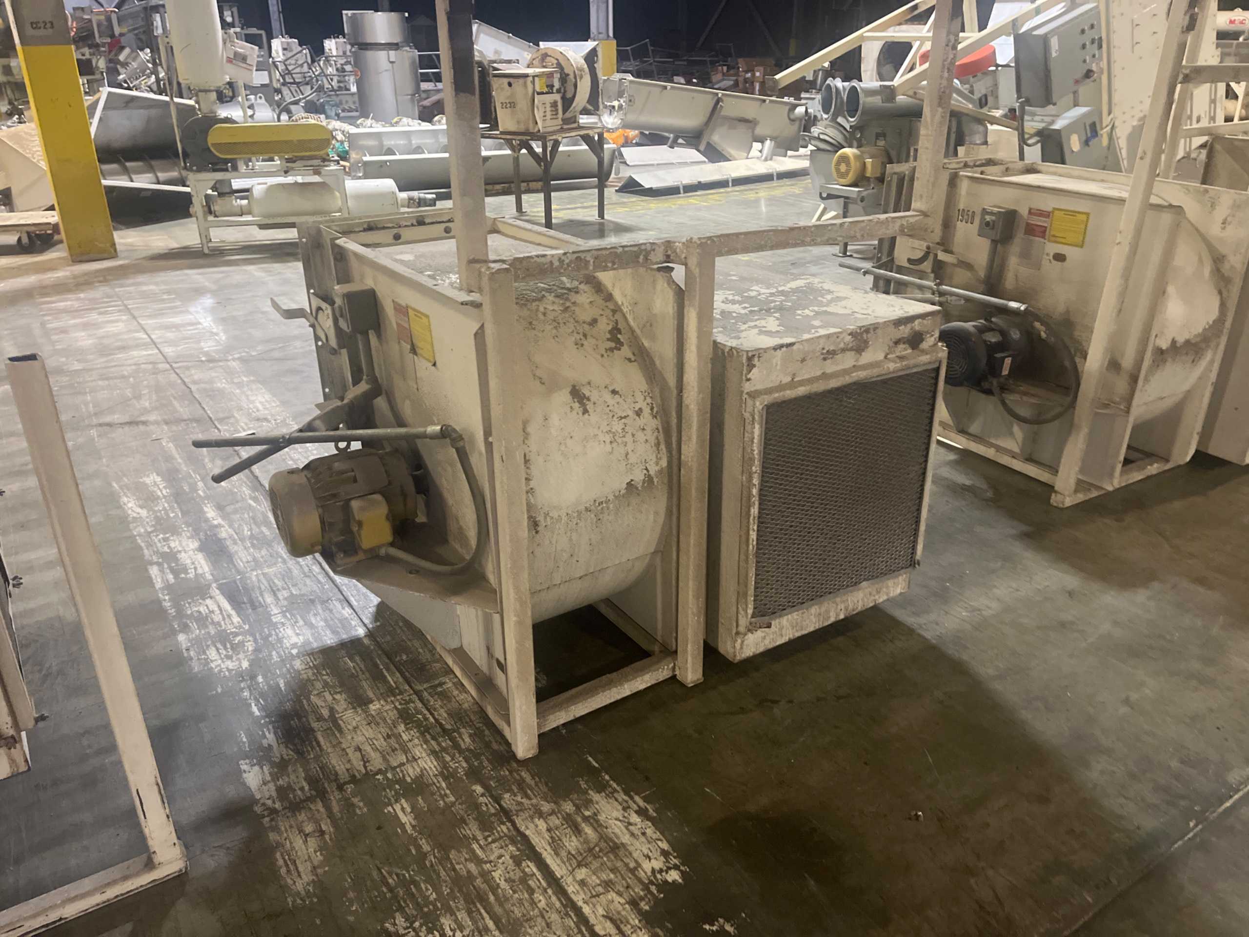 CHICAGO BLOWER CORPORATION SIZE 20 CENTRIFUGAL BLOWER - CENTRIFUGAL BLOWER