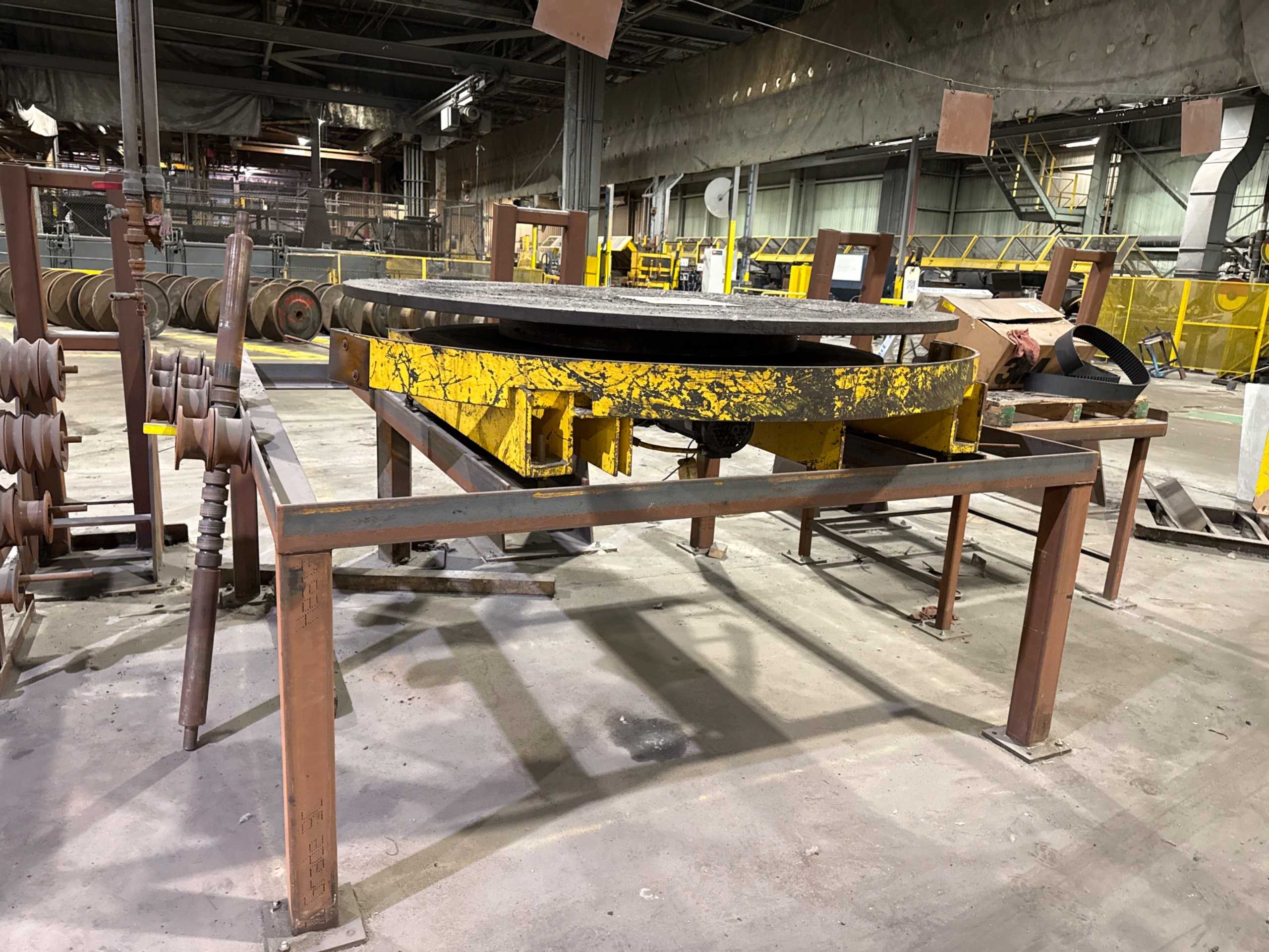 POWERED ROTARY TABLE - WORK TABLES