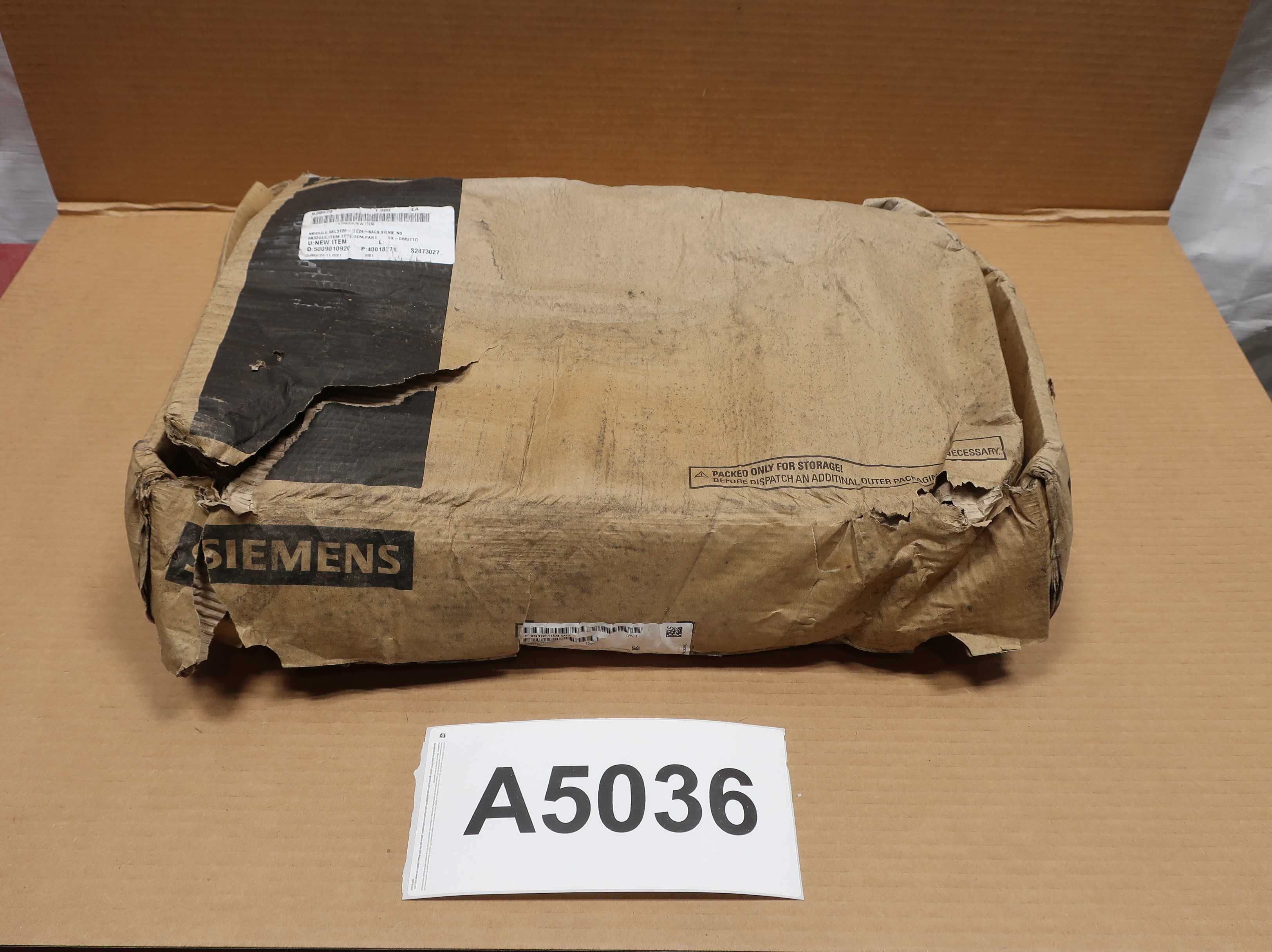 SIEMENS 6SL3120-1TE24-5AC0 SINGLE MOTOR MODULE - MOTOR DRIVES