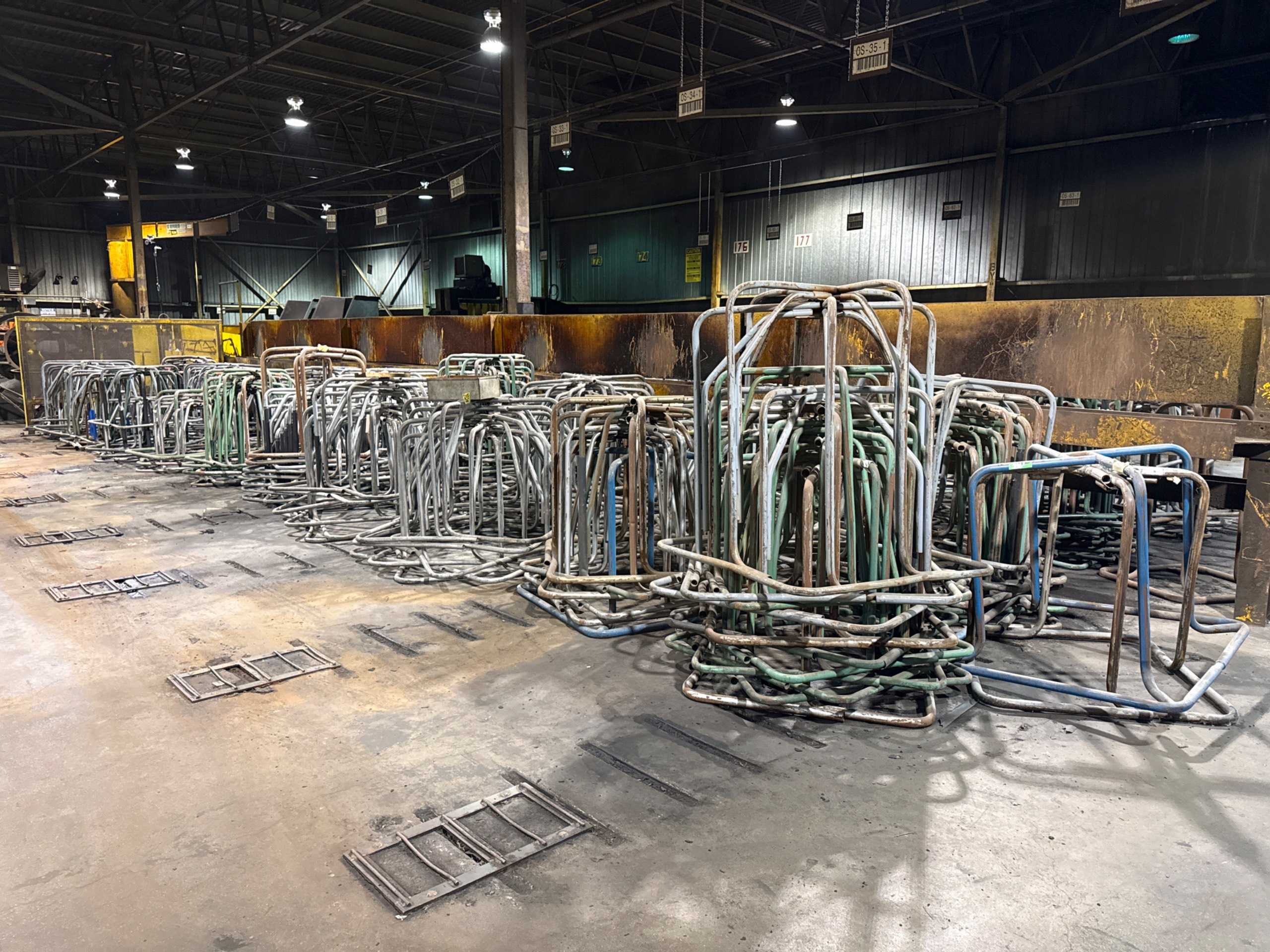 BULK QTY OF WIRE CARRIERS - WIRE MANUFACTURING EQUIPMENT