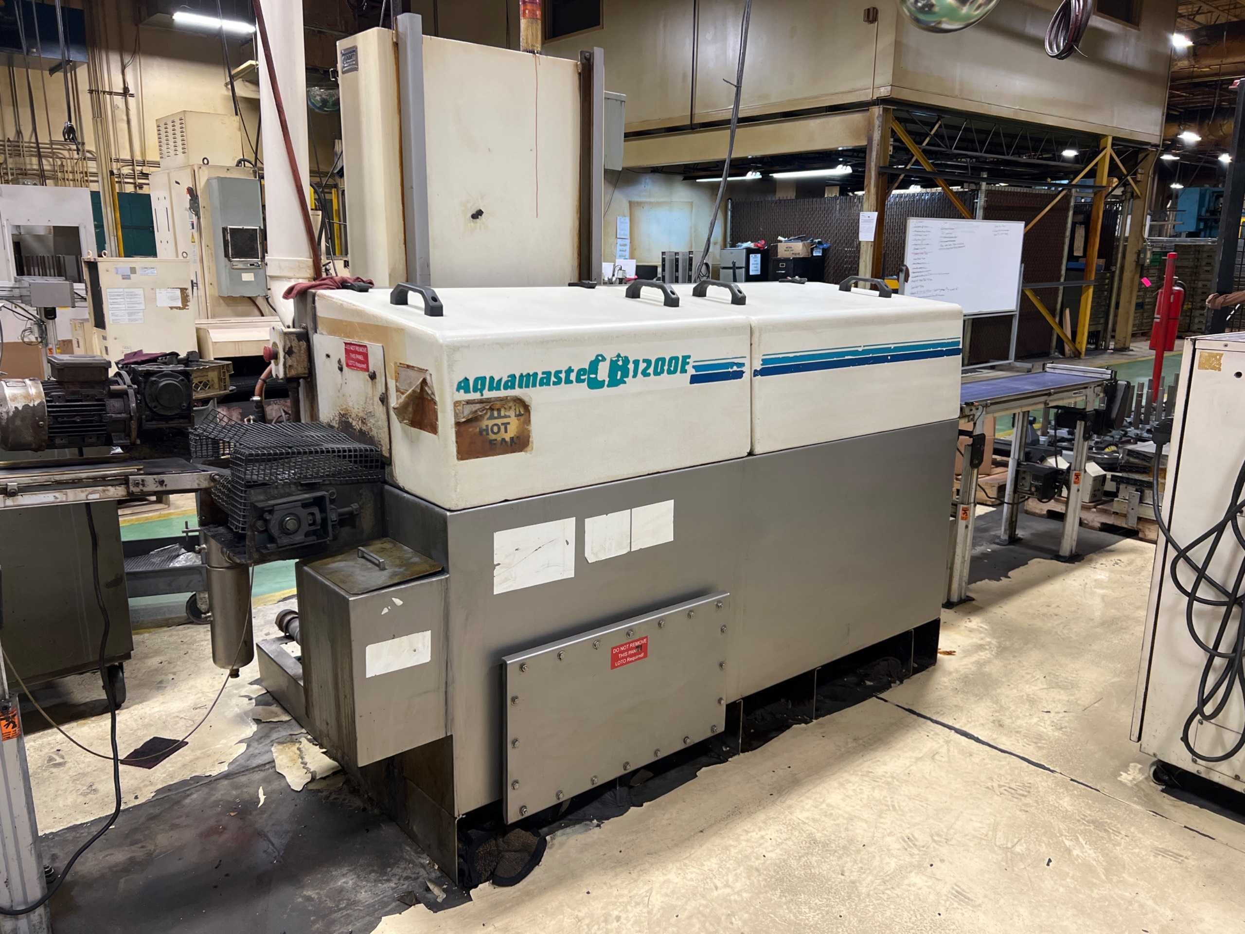 ALLIANCE MANUFACTURING AQUAMASTER CB-1200E PARTS WASHING MACHINE ALLIANCE MANUFACTURING AQUAMASTER CB-1200E PARTS WASHING MACHINE