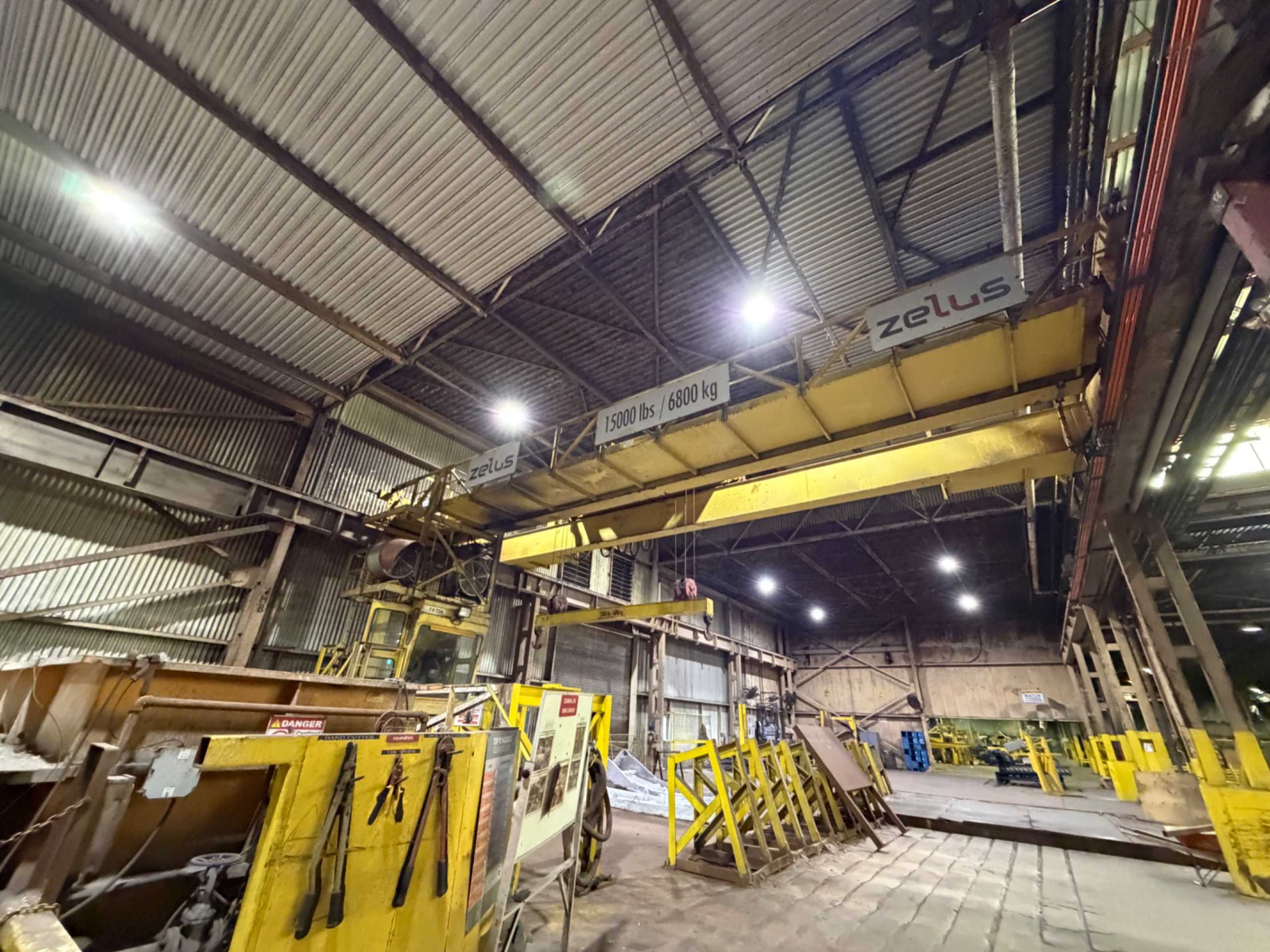 Zelus 15000 lbs Bridge Crane - BRIDGE CRANE