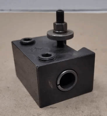 ALORIS CXA 4 QUICK CHANGE 1" BORING BAR TOOL HOLDER WITH BUSHING, 2-1/4" WEDGE - MACHINE TOOLING