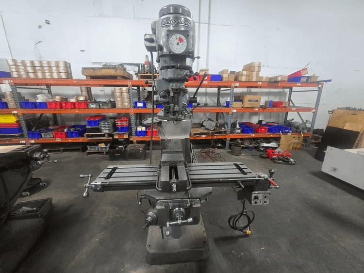 BRIDGEPORT SERIES 1 VERTICAL KNEE MILL 42X9IN 2HP R-8 60-4200RPM 1930LB/750LB MAX WKPC - VERTICAL MILLING MACHINES