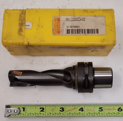 SANDVIK COROMANT 880-D2300C4-03 INDEXABLE INSERT DRILL, 23MM - MACHINE TOOLING