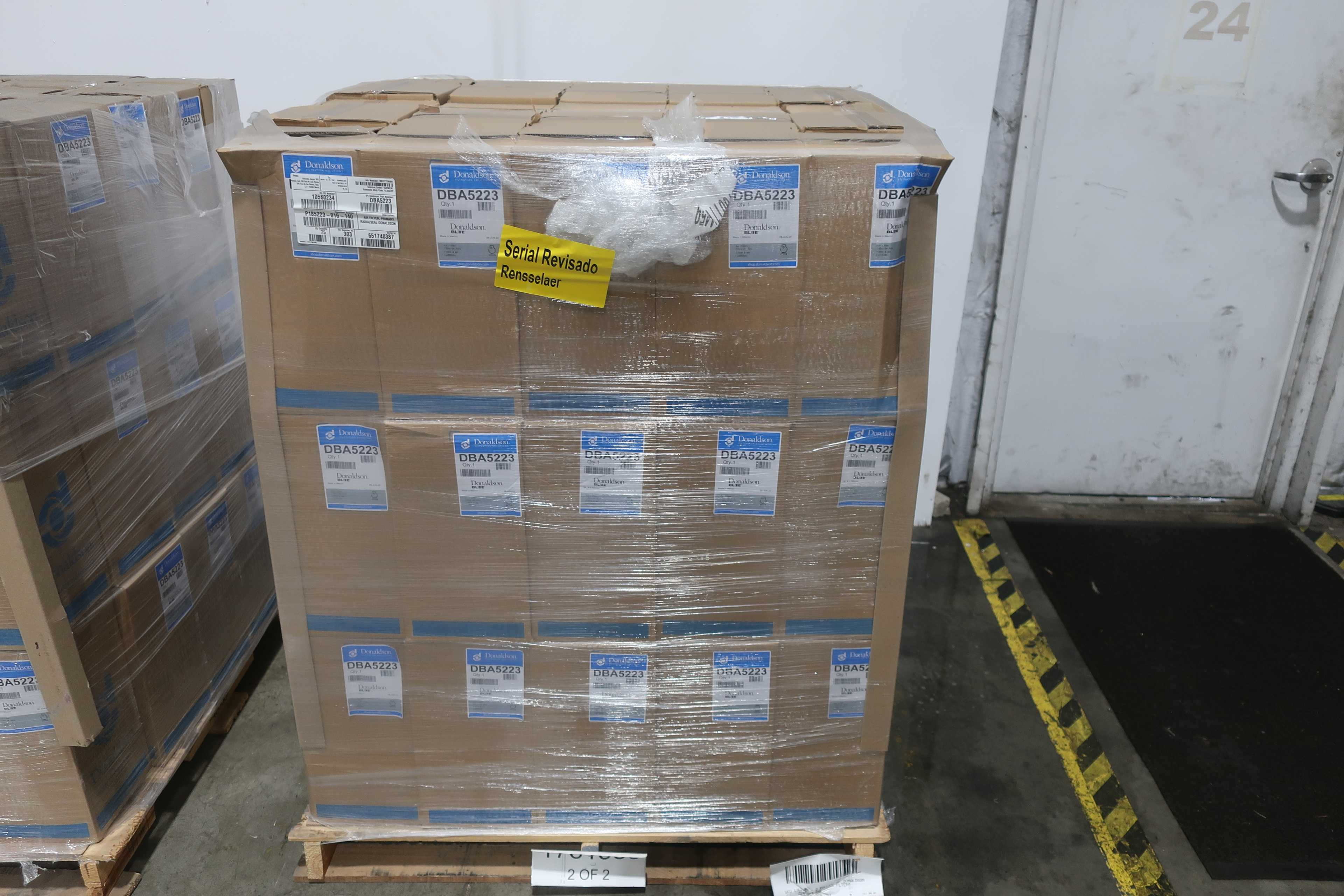 SKU 1761588 - 2 PALLETS OF DONALDSON DBA5223 PNEUMATIC FLTERS - PNEUMATIC FILTER