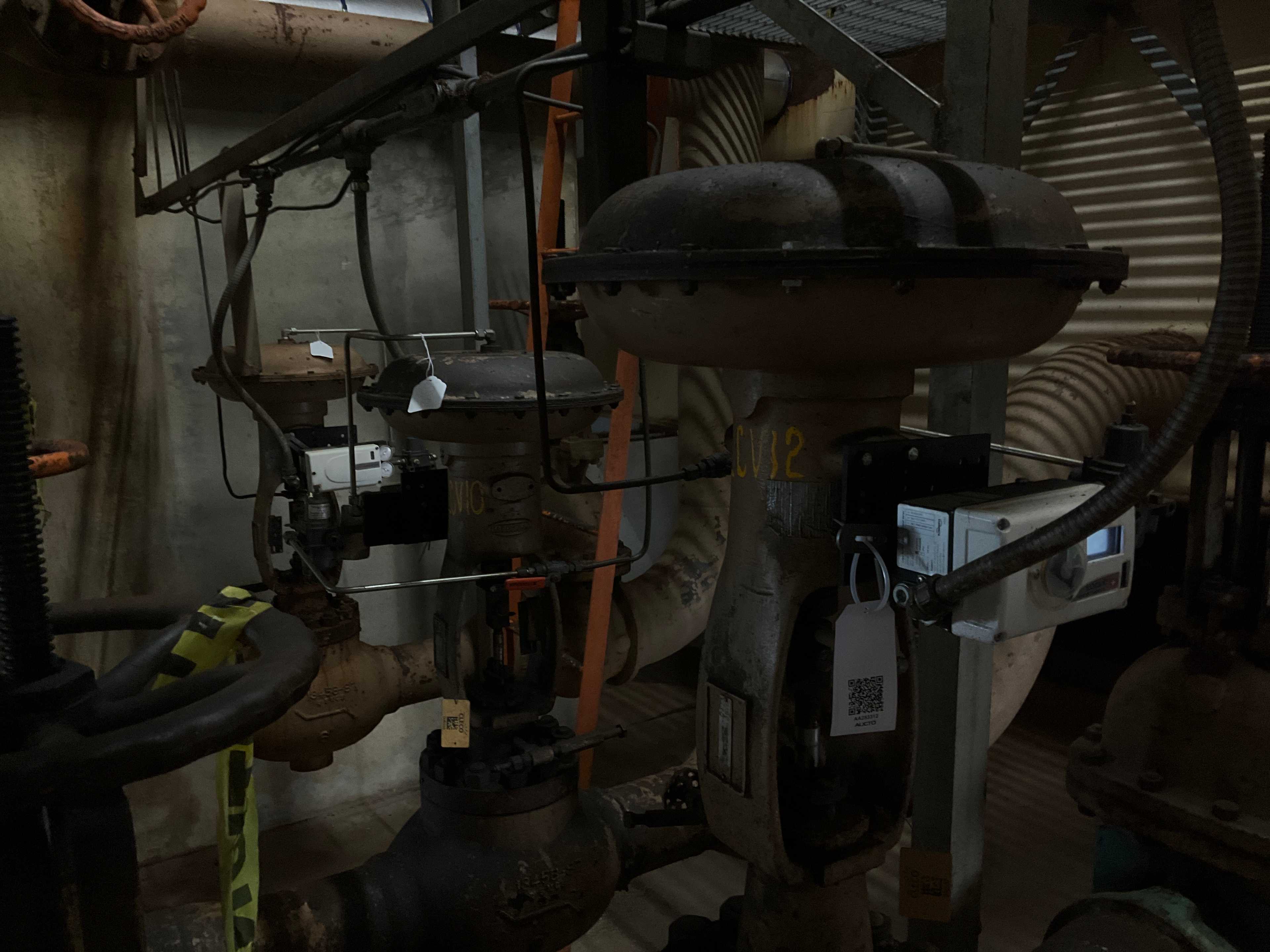 QTY 4: VALVE & ACTUATOR ASSEMBLY - VALVE & ACTUATOR ASSEMBLY