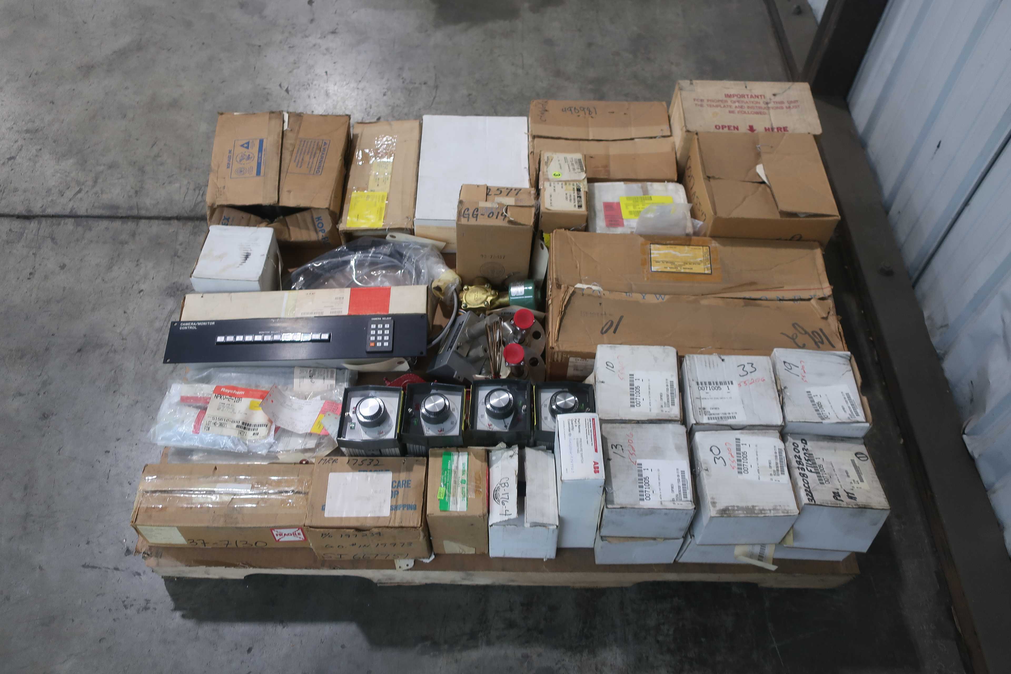 PALLET OF MIXED MRO - INDUSTRIAL PARTS