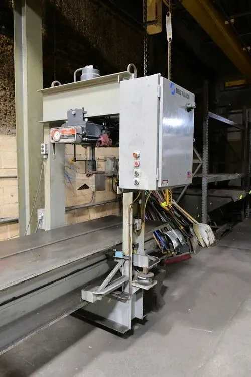 75 TON DAKE MODEL 5-075 ELEC-DRAULIC H-FRAME TRAVELING-COLUMN STRAIGHTENING PRESS - HYDRAULIC PRESSES