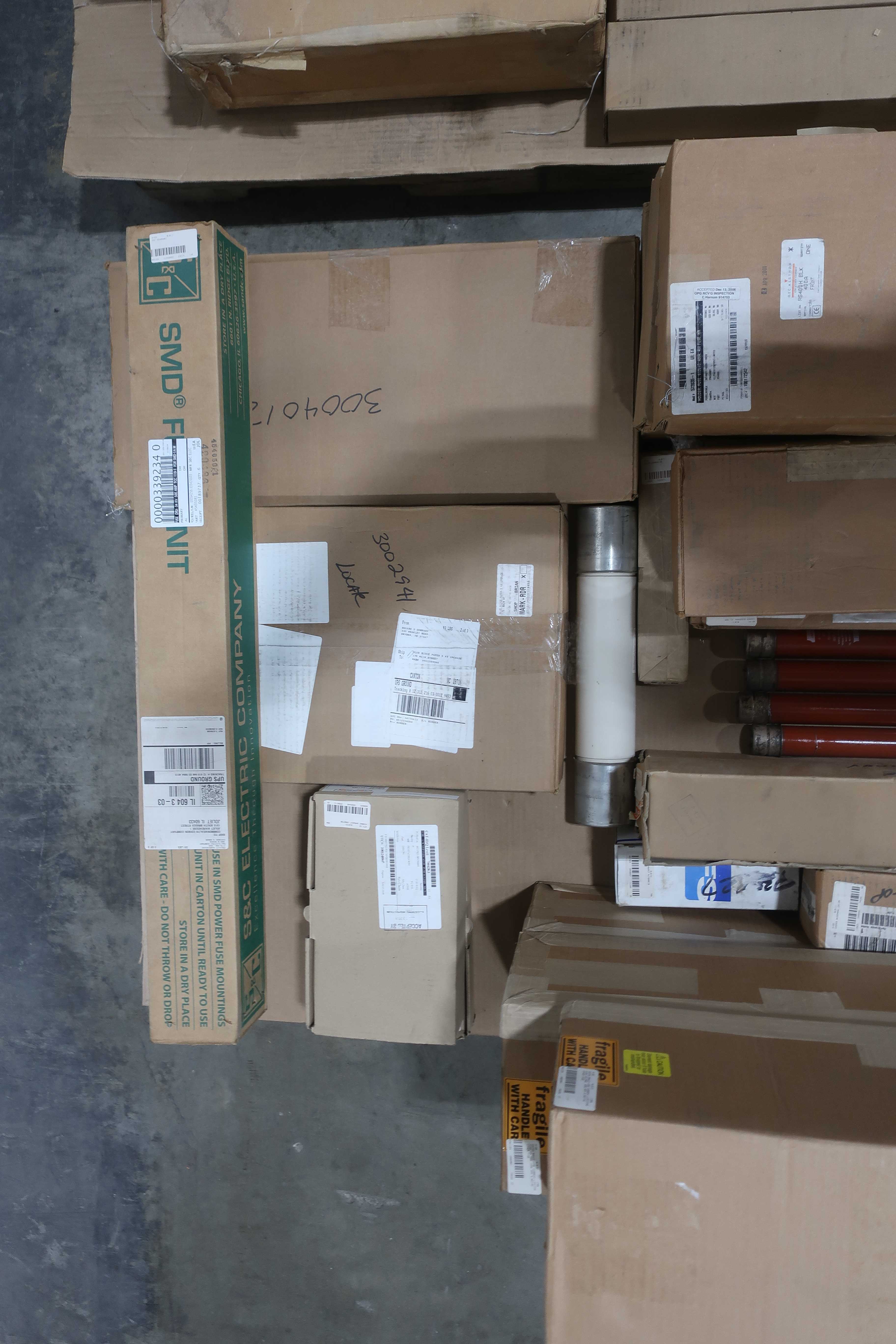 SKU 1739248 - 2 PALLET OF ASSORTED FUSES - FUSES