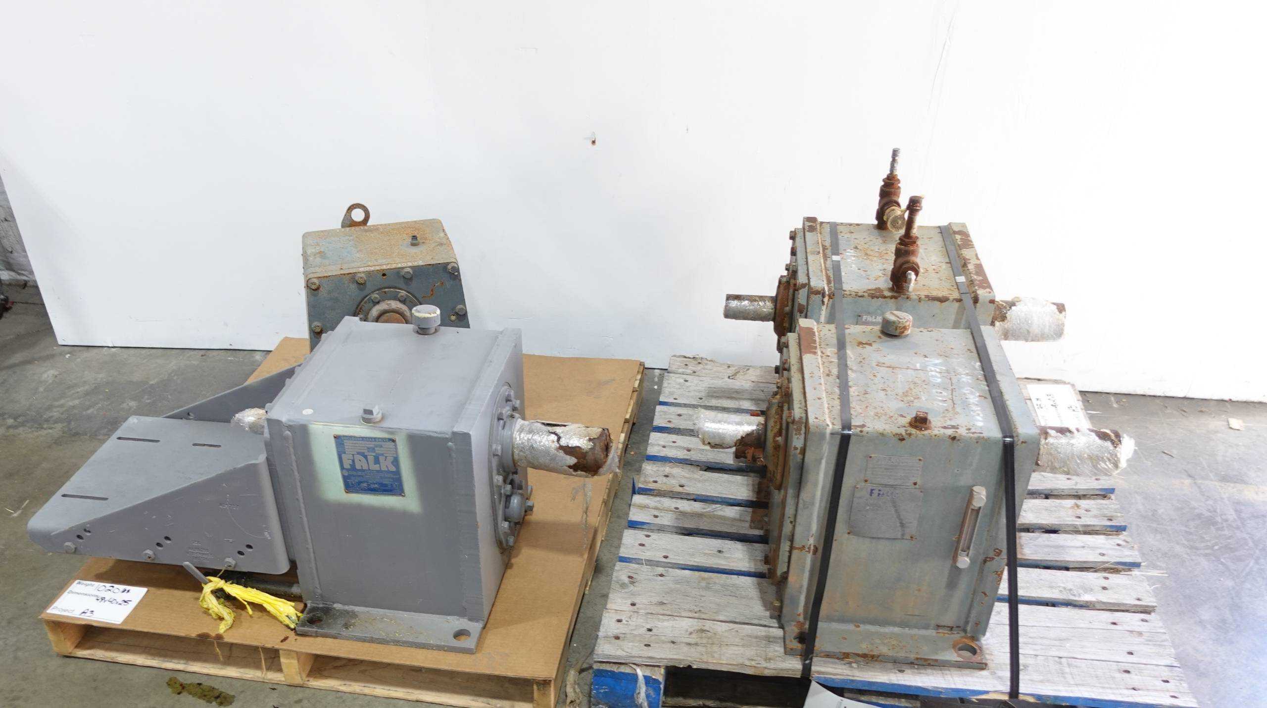 LOT OF 4 FALK GEAR REDUCERS - GEAR REDUCERS