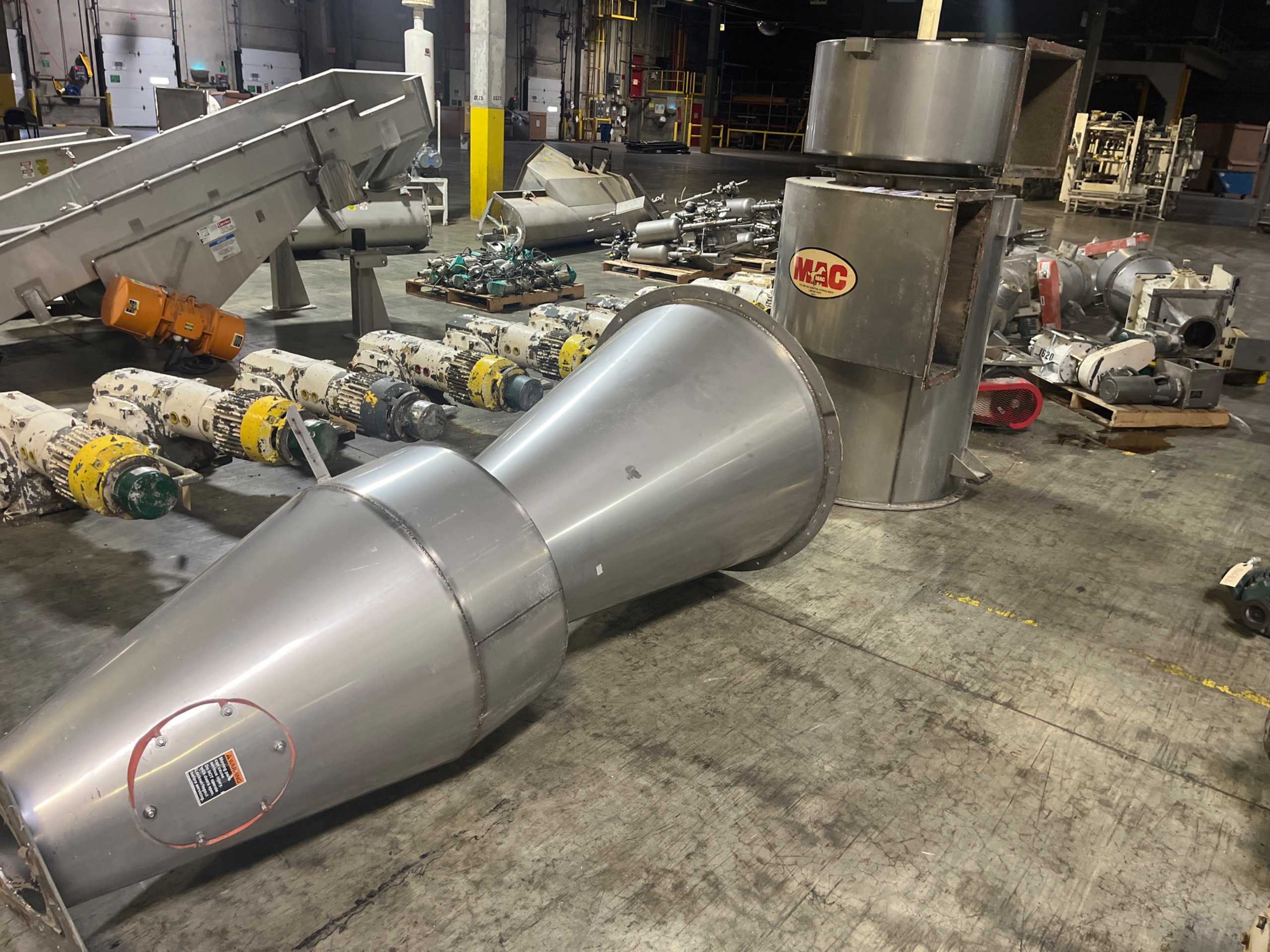 MAC 1HE39 DUST COLLECTOR RECIEVER - DUST COLLECTOR