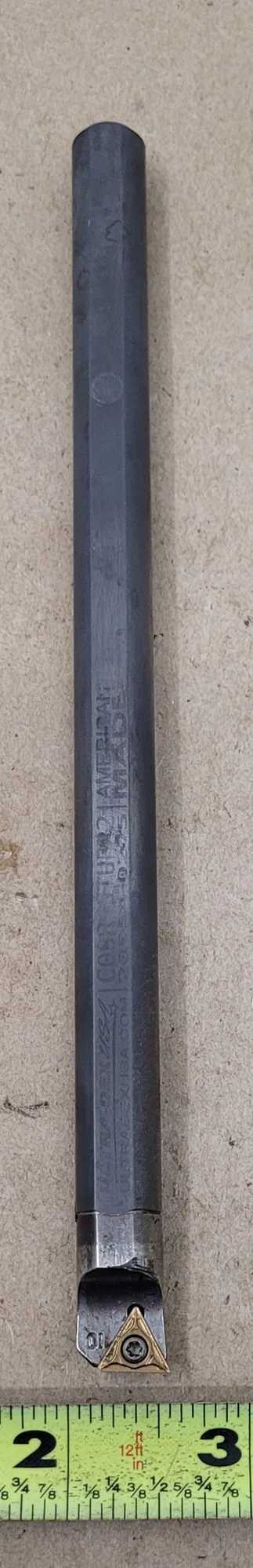 ULTRA DEX C08R STUPR2 BORING BAR, OAL 8, DCON 0.5, DMIN 0.6, KAPR 93, RH, POS RAKE, NO COOLANT - MACHINE TOOLING