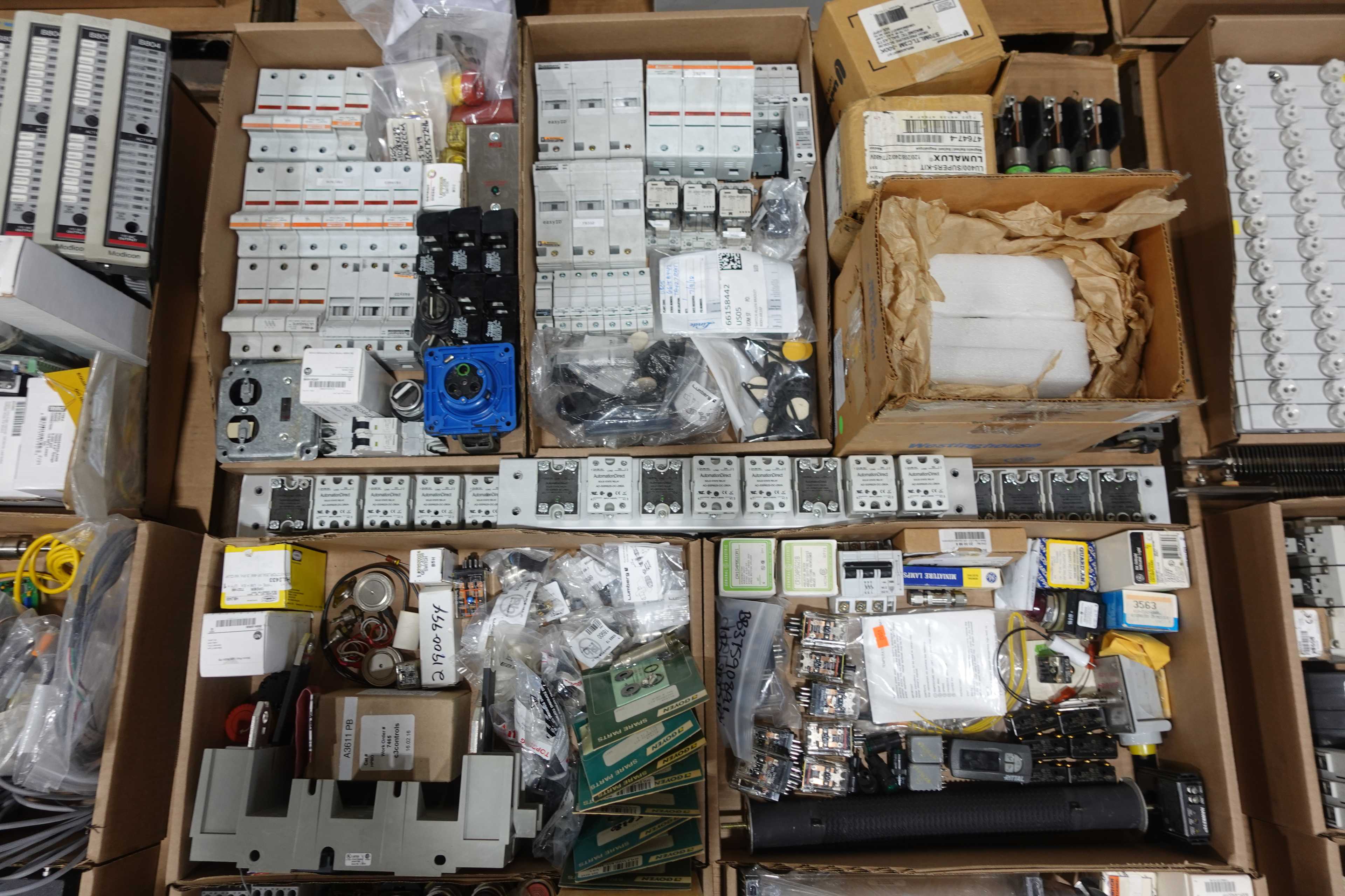 SKU 1767013 - 6 PALLETS OF ASSORTED AUTOMATION AND ELECTRICAL CONTROLS - AUTOMATION & CONTROLS