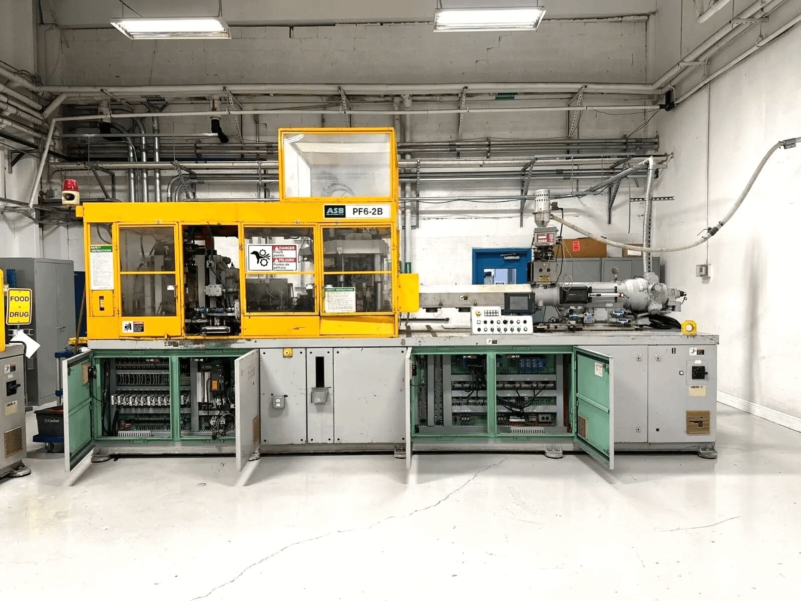 2002 NISSEI ASB PF6-2B V3 INJECTION STRETCH BLOW MOLDING MACHINE - PLASTICS & RUBBER