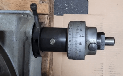 TROYKE DMT-15 CROSS-SLIDE ROTARY TABLE (MANUAL) - 12" X 12" TABLE SIZE - MACHINING TOOLING & PARTS