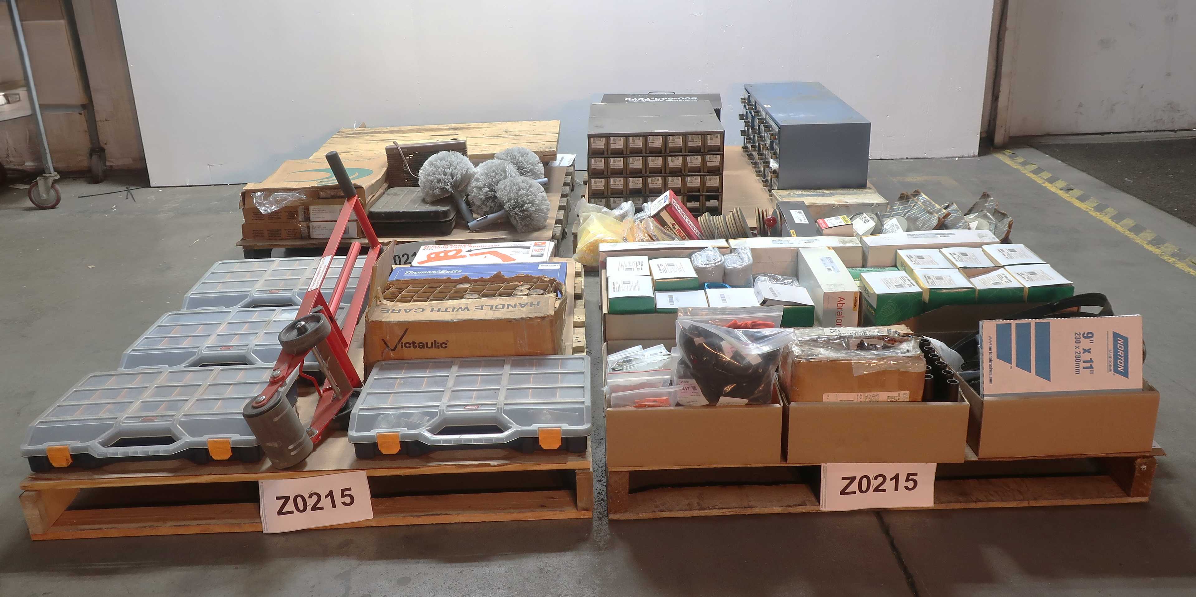 4 PALLETS OF ASSORTED TOOLS - TOOLS