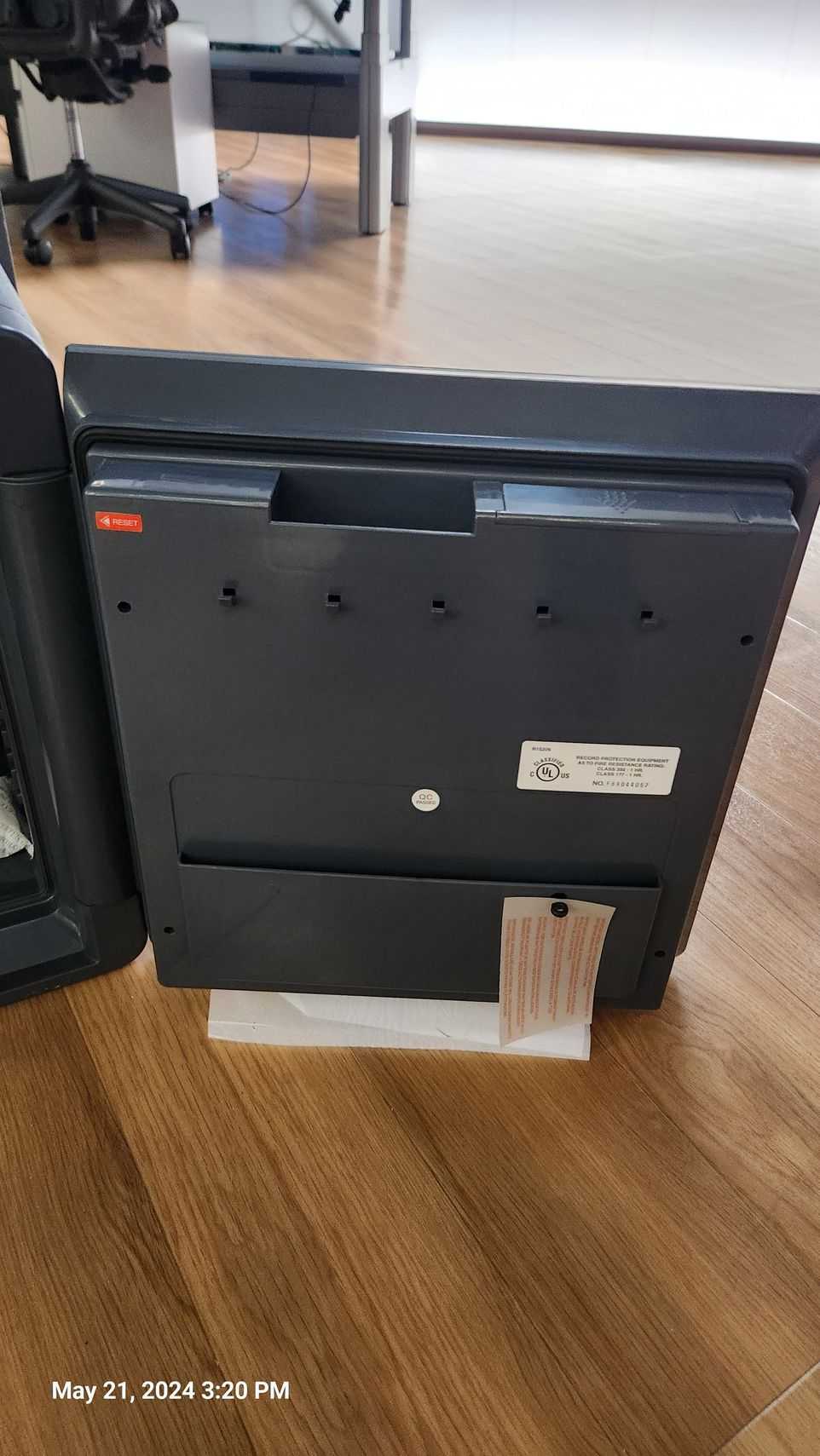FIRST ALERT SAFE - 