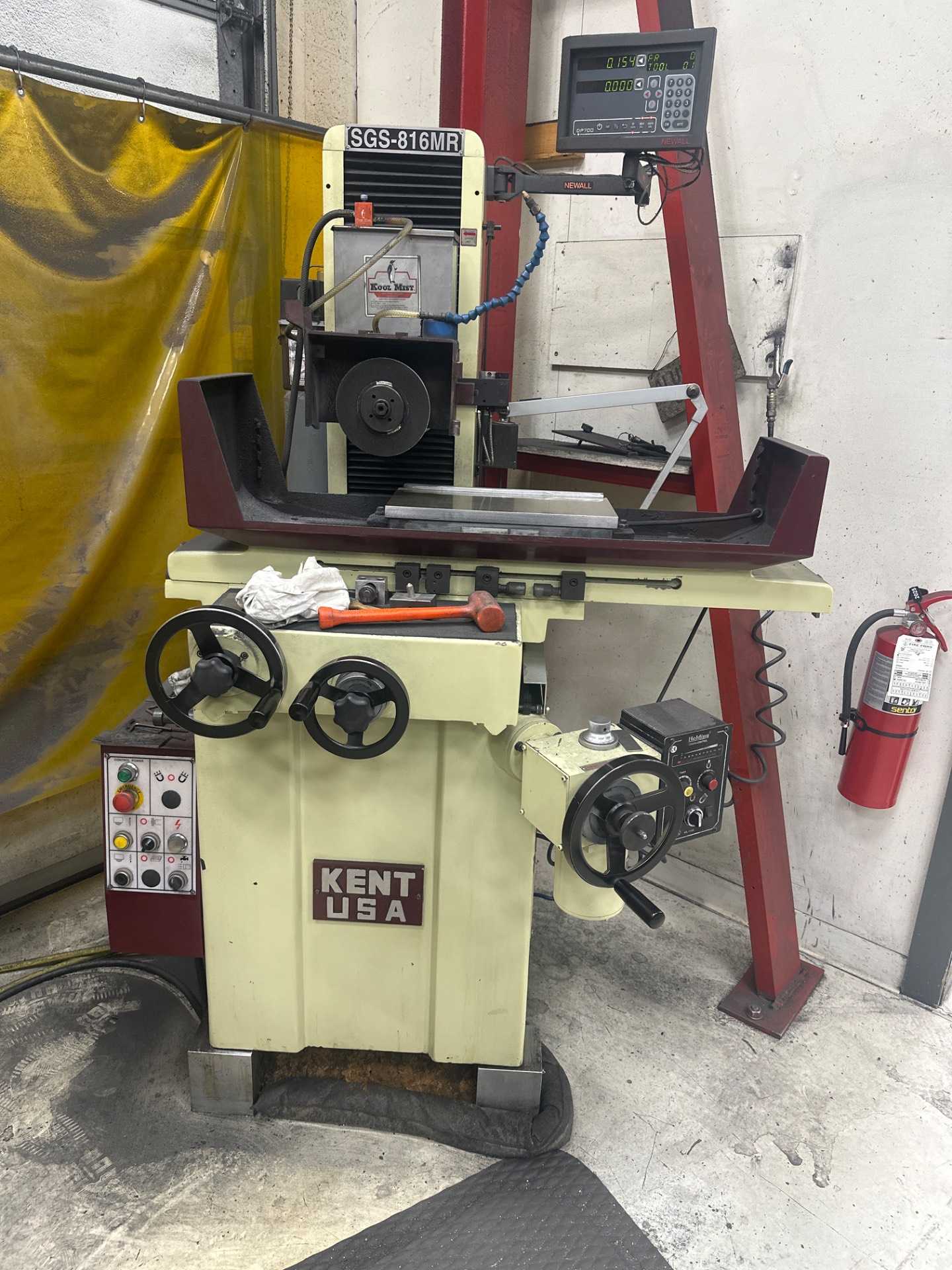 2017 KENT USA SGS-816MR SURFACE GRINDER, 8X16IN, 2HP, 3500 RPM, RAPID ELEVATION, 1540 LBS - SURFACE GRINDERS