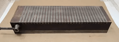 MAGNETIC CHUCK 6IN X 18IN (SURFACE DIMENSIONS: 6” X 18”, HEIGHT: 2-3/4”) - MACHINE TOOLING