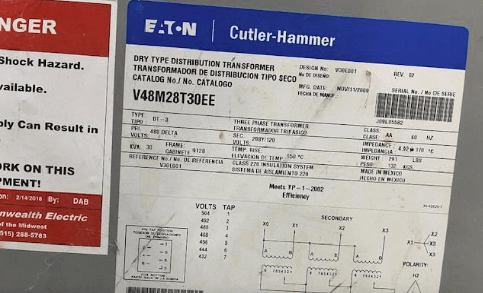 QTY 3: POWER TRANSFORMERS - POWER TRANSFORMERS