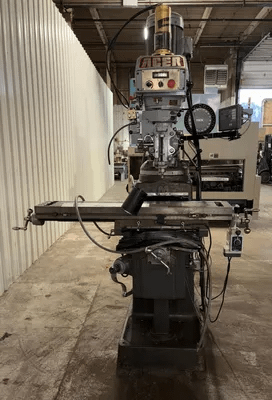 ACER 3CVS MILL W/ X-AXIS POWER FEED, MAXI RITE POWER DRAWBAR, NEWALL DRO, R8 SPINDLE TAPER - MILLING MACHINES