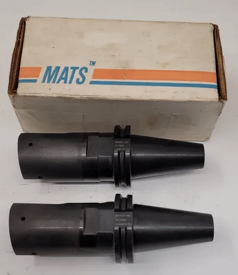 CARBOLOY INDEXABLE END MILL W/ CAT 40 TAPER, OAL: 7.125”, PROJECTION: 4.250”, BODY DIAMETER: 2.00” - MACHINE TOOLING