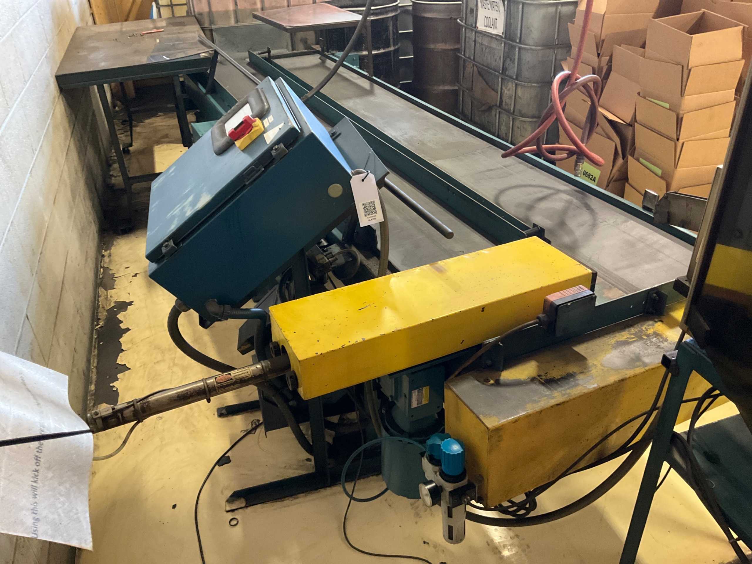2002 CAMPBELL XBC-13.5-138 BELT CONVEYOR - BELT CONVEYOR
