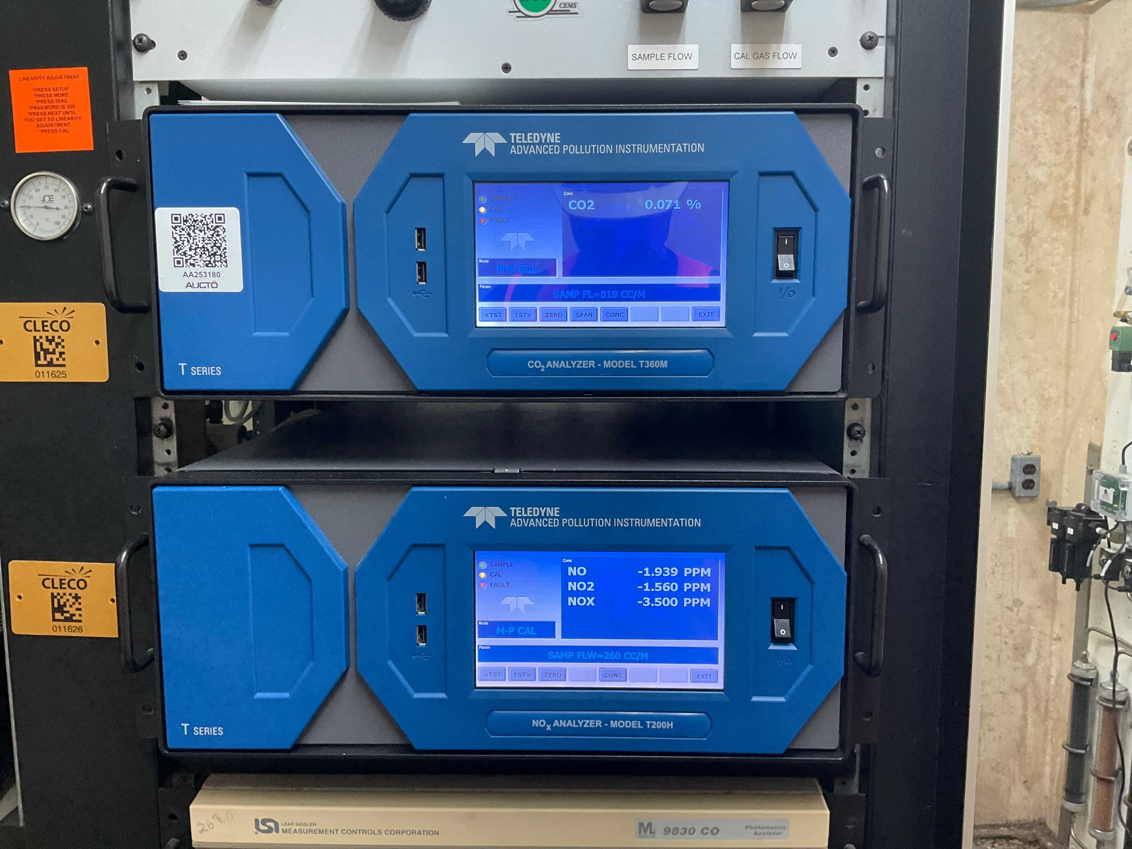 QTY 2: GAS ANALYZER - GAS ANALYZER