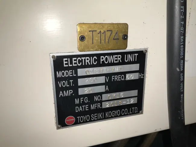2018 TOYOSK 01BVI-TMS GANG TAPPING CENTER - undefined