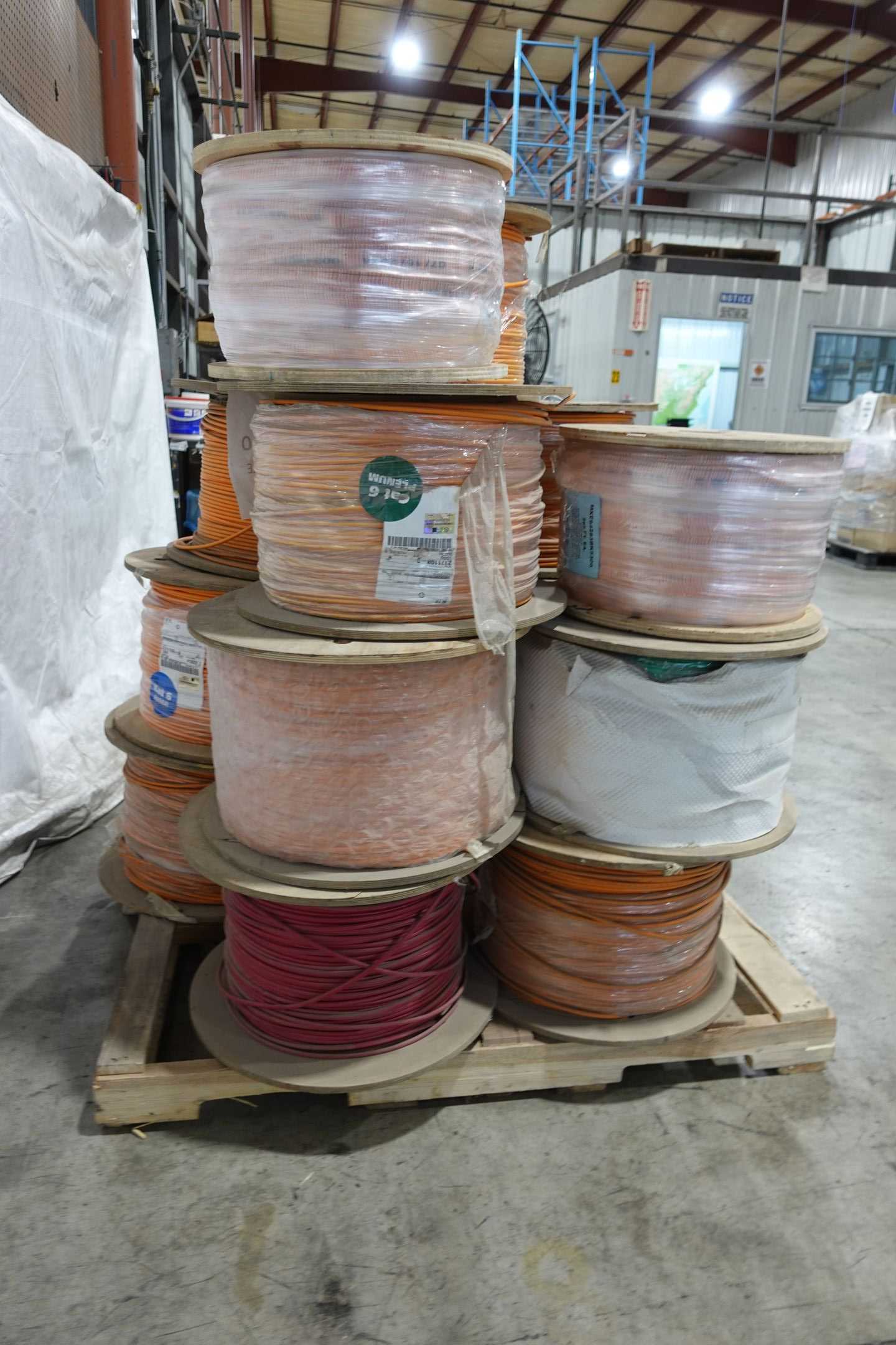 PALLET OF TE CONNECTIVITY AMP PRECISION CABLE - WIRE