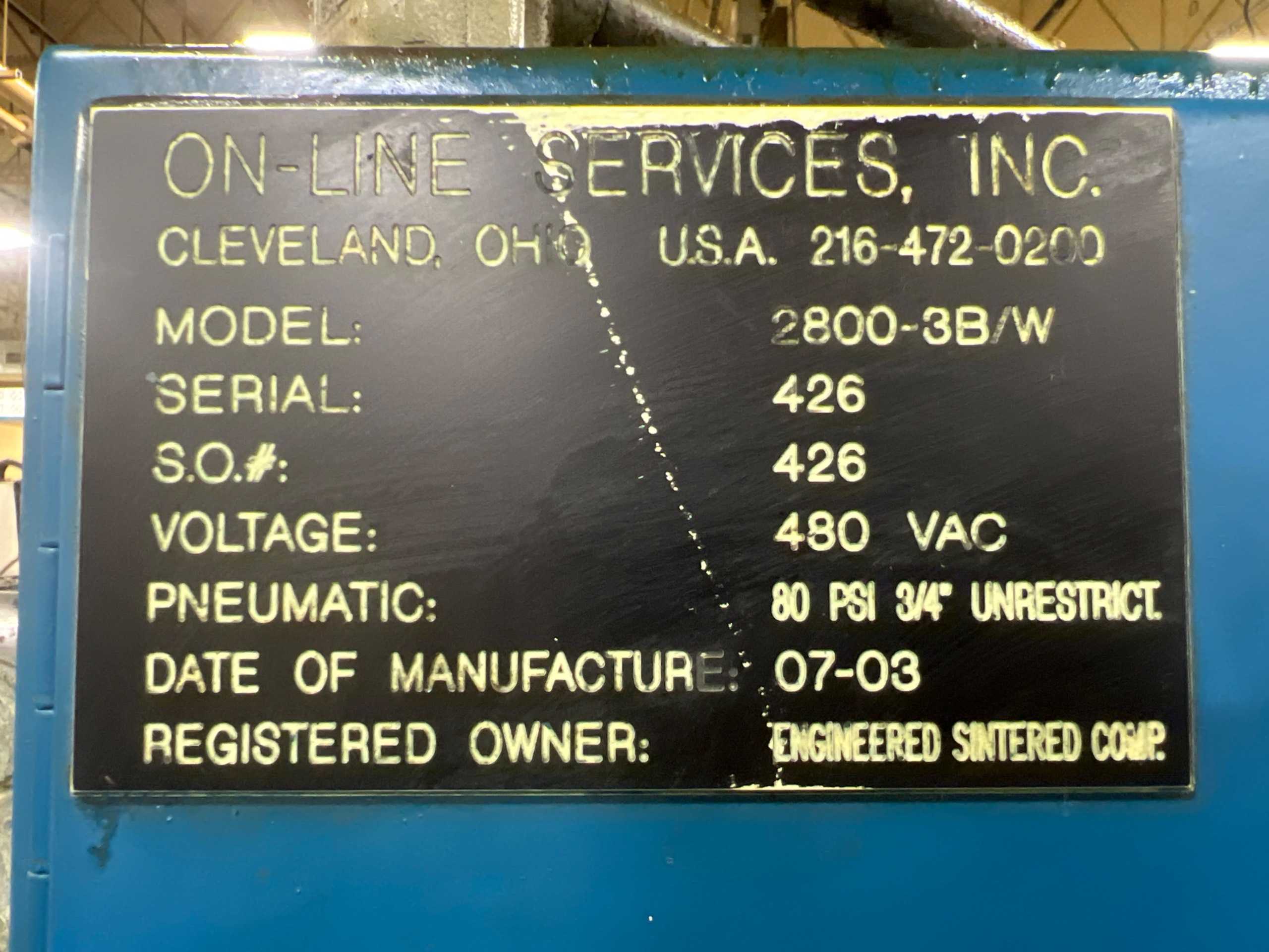 2003 CDMC 2800-3B/W DEBURRING MACHINE - DEBURRING MACHINES