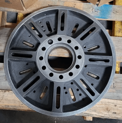 FACE PLATE FOR LATHE, 19-5/8" DIAMETER, A2-8 MOUNT - MACHINE TOOLING