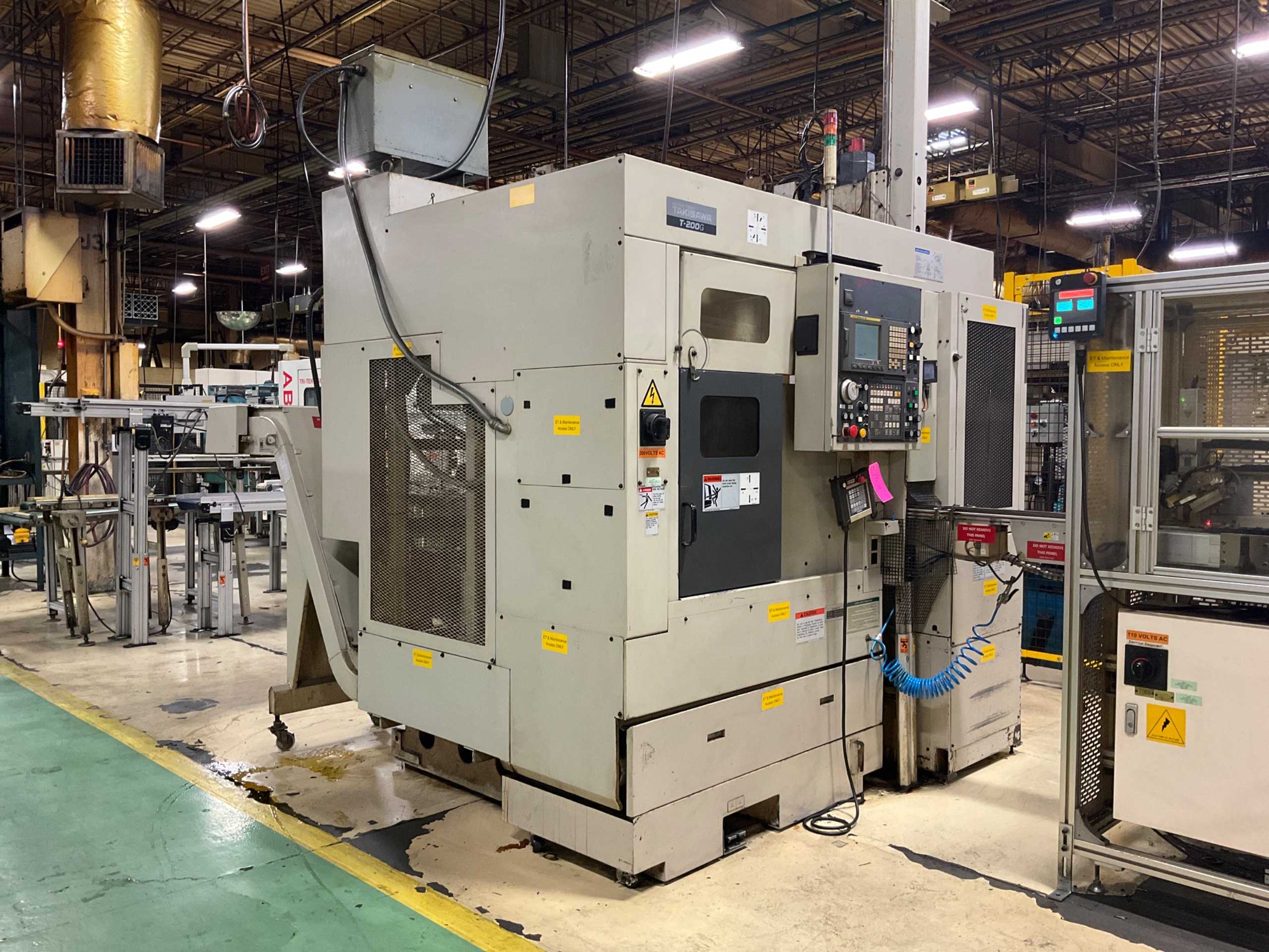 TAKISAWA T-200 CNC LATHE - CNC LATHES TAKISAWA T-200 CNC LATHE - CNC LATHES