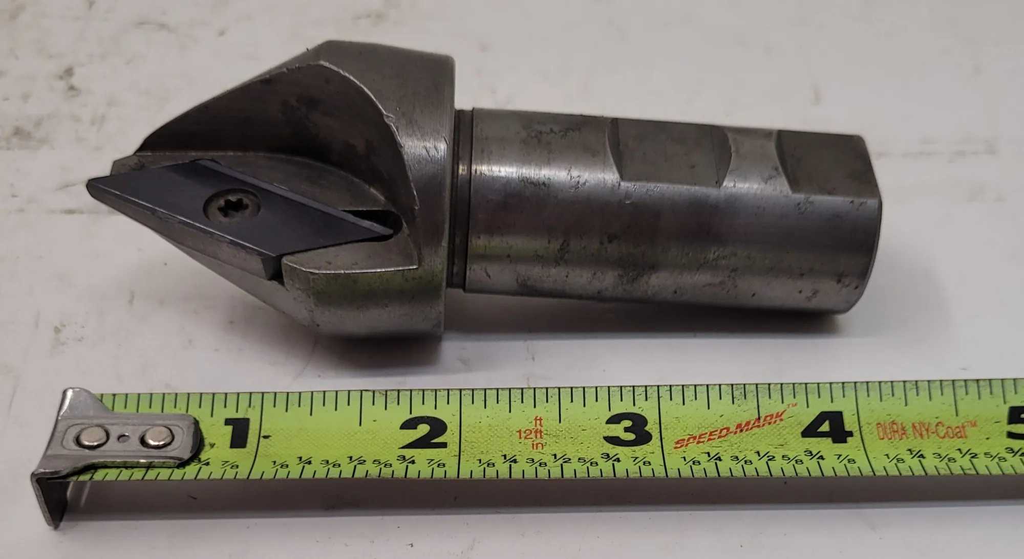 TUNGALOY CC3100560-30 INDEXABLE INSERT CHAMFER TOOL, 1" SHANK DIAMETER, 4.5" OAL - MACHINE TOOLING
