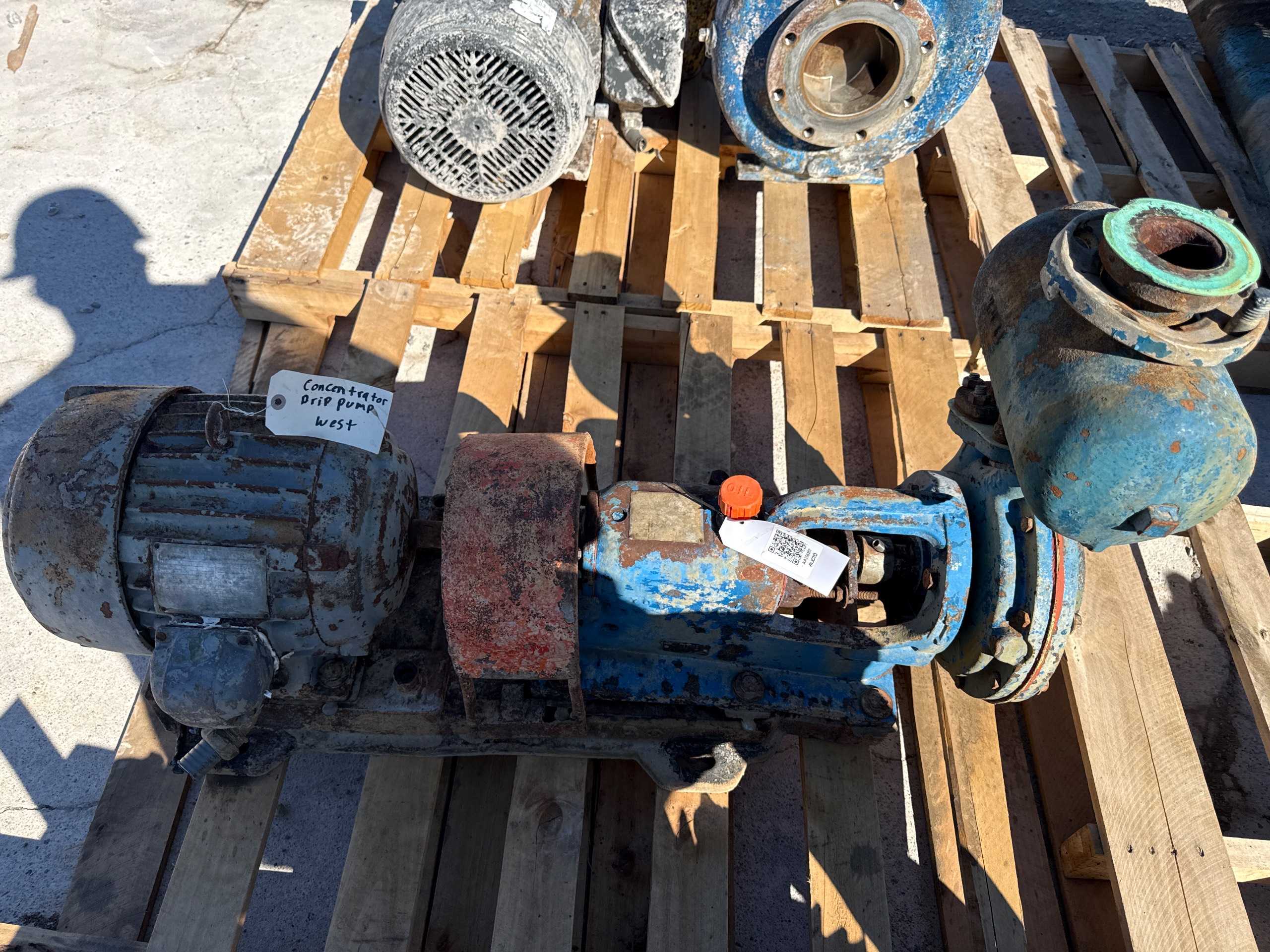 LABOUR DHL PUMP & 3 HP MOTOR ASSEMBLY - PUMP & MOTOR ASSEMBLY