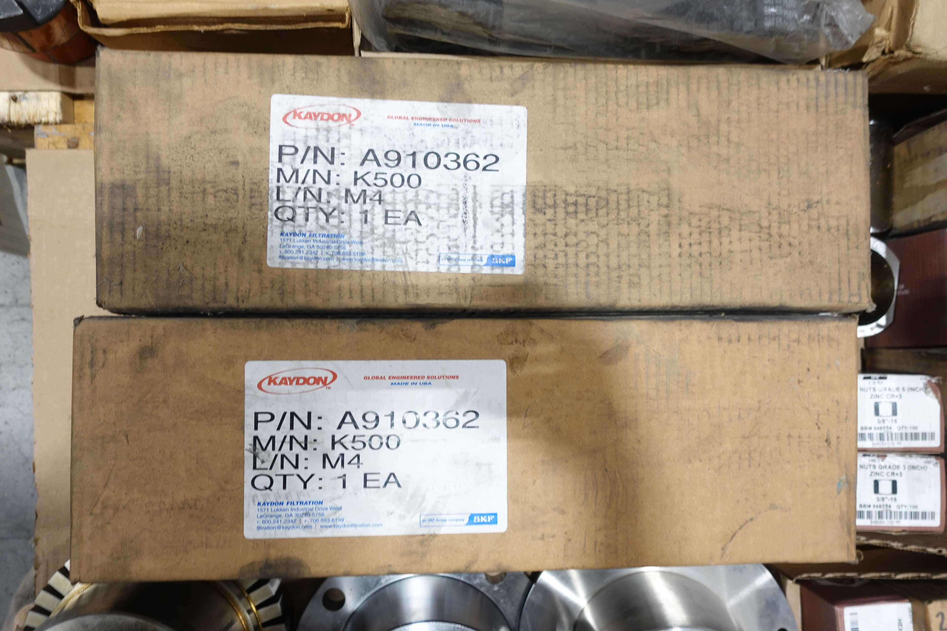 4 PALLETS OF ASSORTED POWER TRANSMISSION - POWER TRANSMISSION
